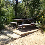 Passing a small picnic area