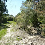 Folowing the powerlines on Keighley Ave Trail