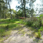 Timber table at the end of Galgabba Point