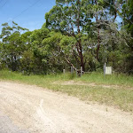 Track intersection near the old Pacific Hwy on the Wallarah Pennisula