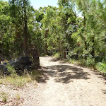 Trail near Murrays Beach on a sunny day