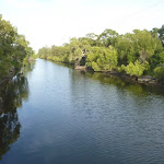 Creek at Belmont lagoon