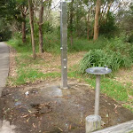 Drinking fountain on the Owens Walkway in Redhead
