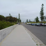 Footpath in the Redhead SLSC Car Park