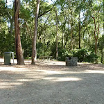 Small picnic area in Blackbutt Reserve