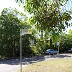 Road intersection on Ridgeway Road in New Lambton Heights