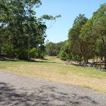 Trail and open grasslands in Richley Reserve in Blackbutt Reserve
