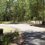 Intersection near the Richley Reserve Car Park in Blackbutt Reserve