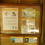 Information board at the Wildlife Exhibits in Carnley Avenue Reserve