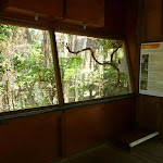 Bird hide at the Wildlife Exhibits in Carnley Avenue Reserve