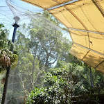 Large aviary at the Wildlife Exhibits at Carnley Ave Reserve in Blackbutt Reserve 