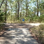 Intersection on a shared pathway in Green Point Reserve