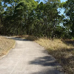 Concrete footpath in Green Point Reserve
