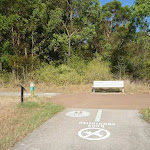 Shared bicycle/walking path in Green Point Reserse