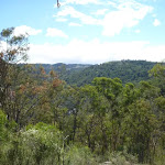 View high over the Coxs River Valley