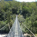 Crossing Bowtells Swing Bridge