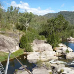 View from Bowtells Swing Bridge