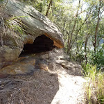 Small cave on the Berowra Track