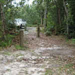 One of the secluded campsites