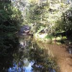 Creek Crossing on northern side of the campsite