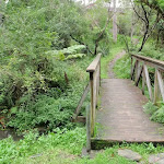 Bridge over small stream near Troon place