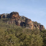 Cliff above the Grose Valley