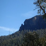 Pulpit Rock from the Grose Valley