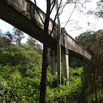 Sewer bridge above Fuller Park