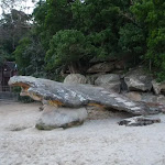 Rock stairs at Northern end of Clifton Gardens