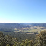 Watagan Creek valley to the north-east, Flat Rock Lookout