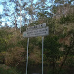 Waitara Creek sign