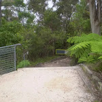 Track beside Conservation Hut