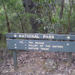 National Pass sign