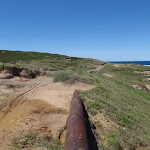 following disused pipeline