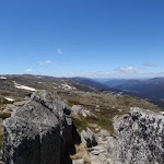 Looking down the Thredbo Valley