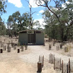 Toilet at Willis Camping Area