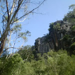 The Cliffs near the campsite
