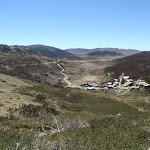 Views down over the Charlotte Pass Village