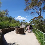 Intersection of Echo Point and Queen Elizabeth Lookout tracks