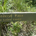 Federal Pass sign