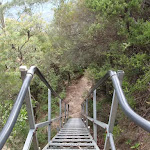 Staircase on Gordon Falls Lookout track