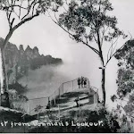 Mist from Vaniman's Lookout, 1940 Wallace Green