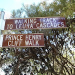 Signage on Prince Henrey Cliff walk