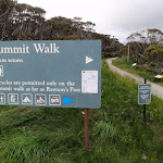 Sign at start of the Summit Walk