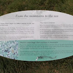 Information sign on the Snowy River