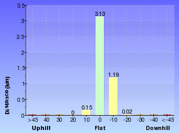 Altitude analysis for Springwood to Martins Falls