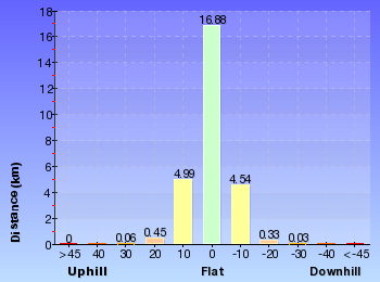 Altitude analysis for Great North Road and Dubbo Gully