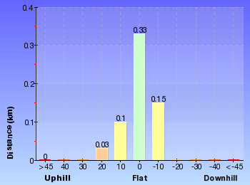 Altitude analysis for Palm Tree Circuit Track