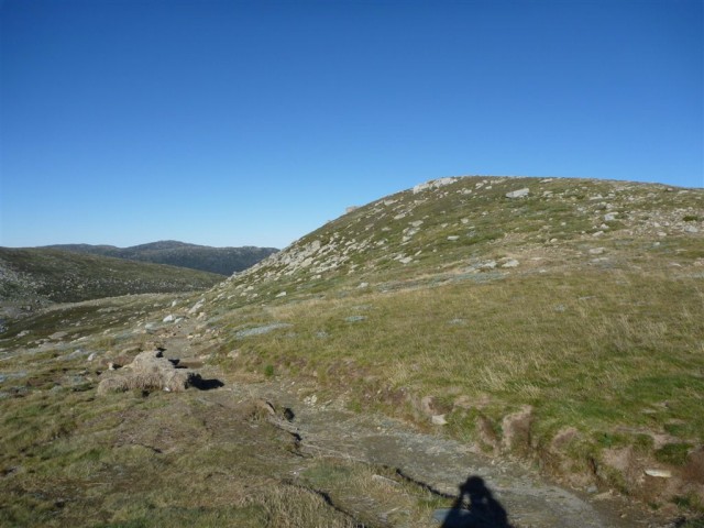 Headley Tarn from the Main Range Track